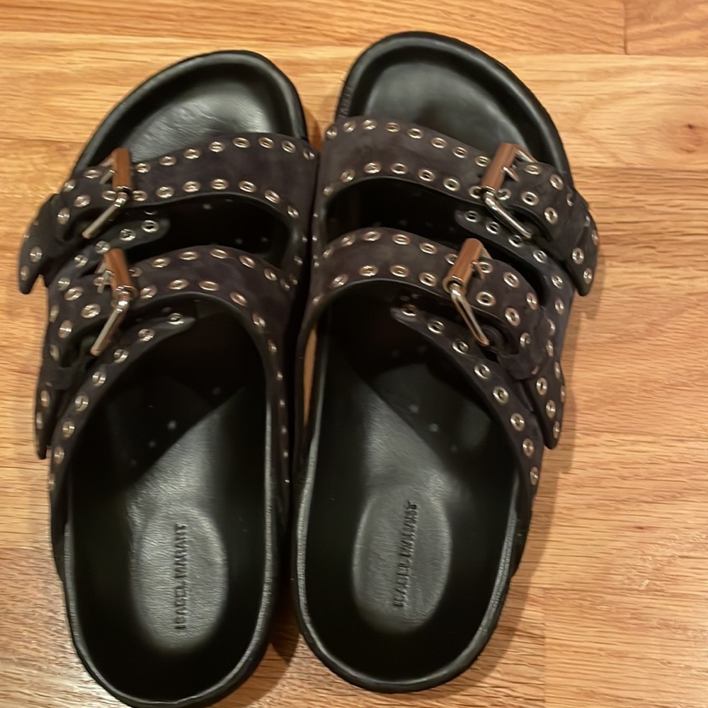 Isabela marant Lennyo sandals - Picture 3 of 8